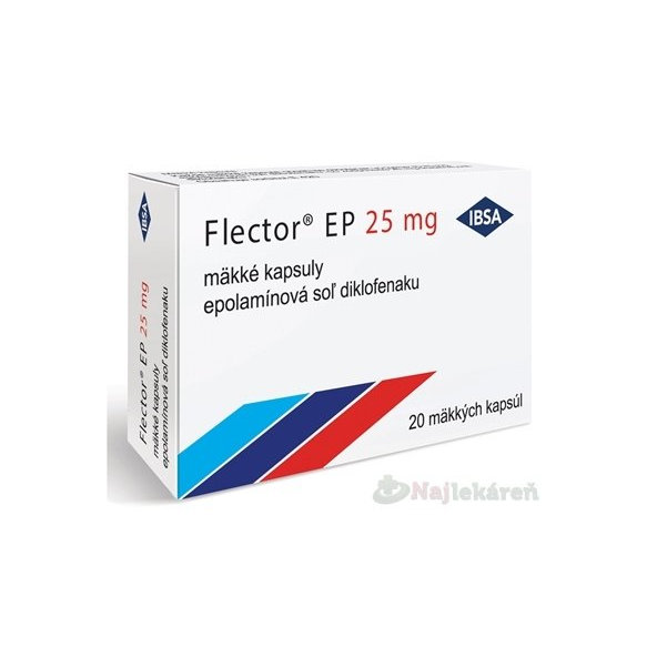 Flector EP 25 mg 20 kapslí