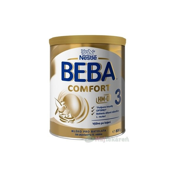 BEBA Comfort 3 HM-O mléčná výživa 800 g