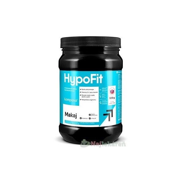 kompava HYPO Fit prášek hypotonický nápoj pomeranč 500 g