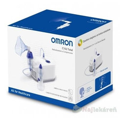 OMRON C102 Total inhalátor s nosní sprchou 1 set