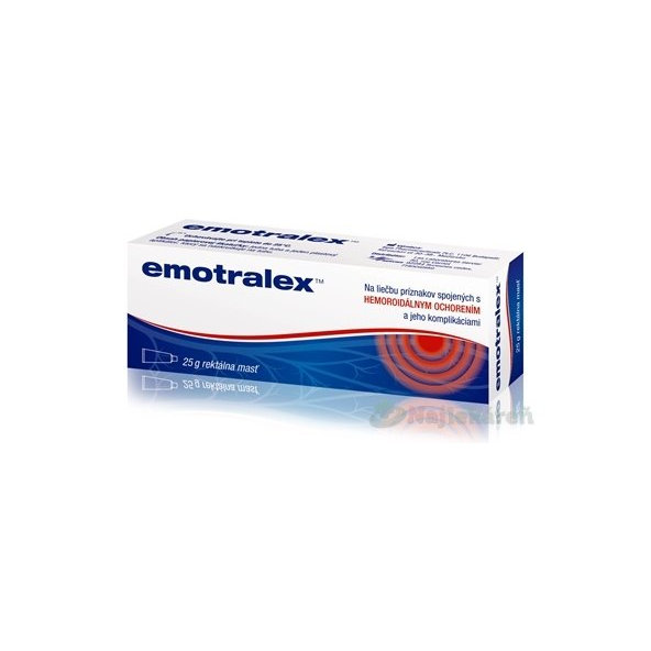 Emotralex rektální mast na hemoroidy 25 g