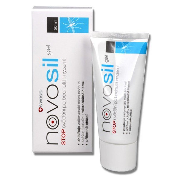 SWISS Novosil zklidňující gel po štípnutí hmyzem 50 ml