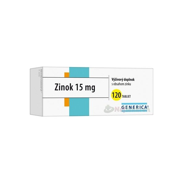 Generica Zinok 15 mg 120 tablet