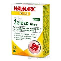 Walmark Železo Complex 20 mg 30 tablet