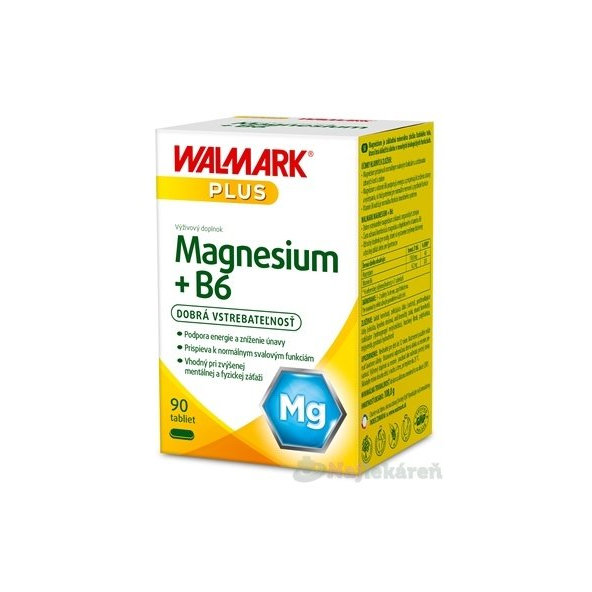Walmark Magnesium + B6 90 tablet