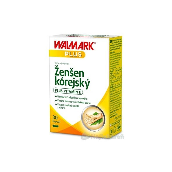 Walmark Ženšen korejský 30 kapslí