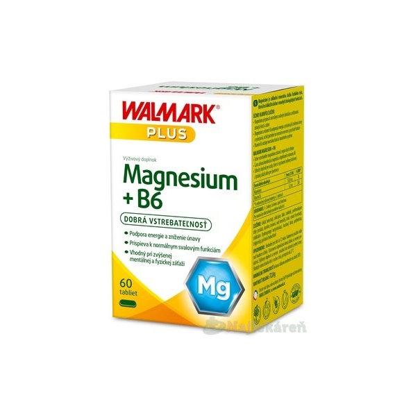 Walmark Magnesium + B6 60 tablet
