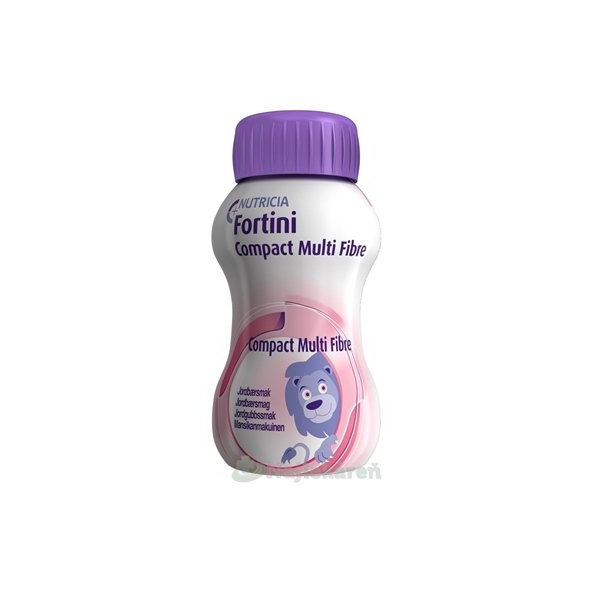 Fortini Compact Multi Fibre jahoda 4x125 ml