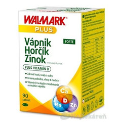 Walmark Vápník Hořčík Zinek Forte 90 tablet