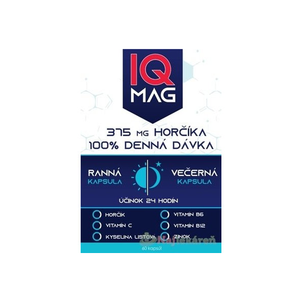 IQ Mag Hořčík 375 mg 60 tablet