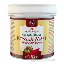 Koňská mast Forte hřejivá na bolest zad 250 ml