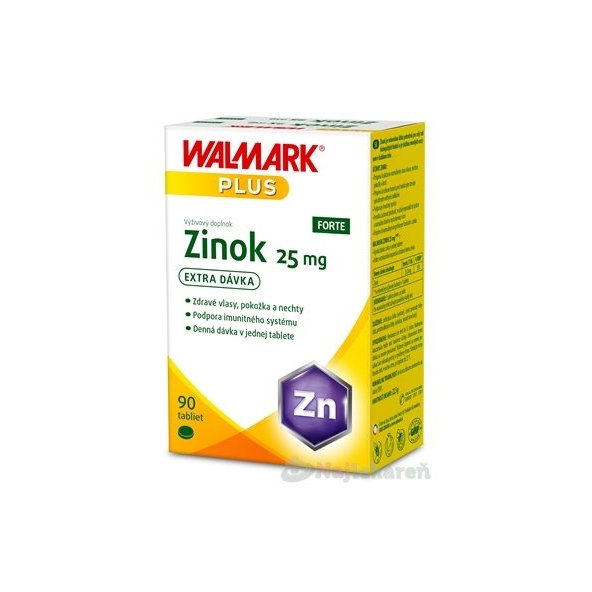 Walmark Zinok Forte 25 mg 90 tablet