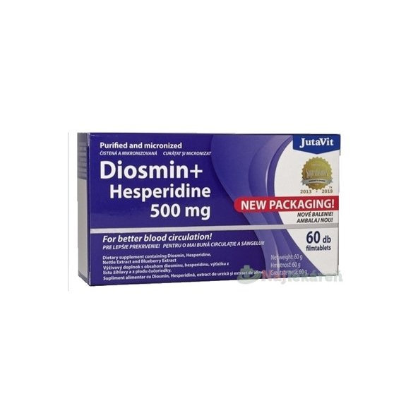 JutaVit Diosmin + Hesperidin 500 Plus 60 tablet