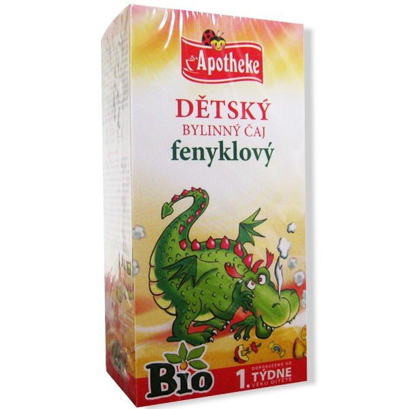 APOTHEKE BIO Dětský fenyklový čaj 20x1,5 g