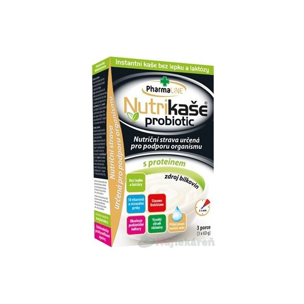 Nutrikaša Probiotic Protein 3x60 g
