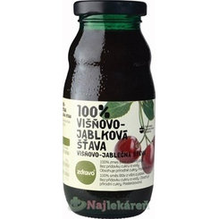 Zdravo 100% višňovo-jablečná šťáva 200 ml