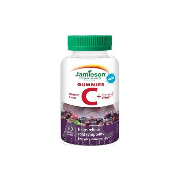 Jamieson Vitamin C Immune Shield gummies 60 pastilek