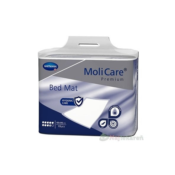 MoliCare Premium Bed Mat 9 kapek 60x90 cm 15 ks