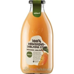 Zdravo 100% hruškovo-jablečná šťáva 0,75 l