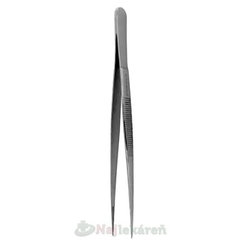 Pinzeta anatomická špičatá na třísky 14 cm 1 ks