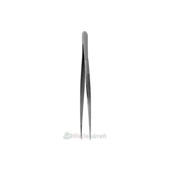 Pinzeta anatomická špičatá na třísky 14 cm 1 ks