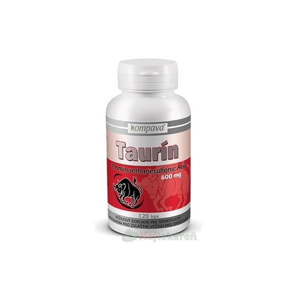 kompava Taurin 600 mg 120 kapslí