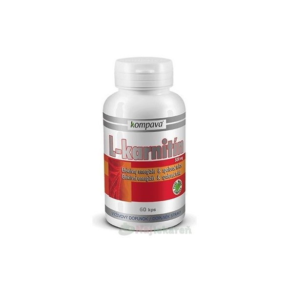 kompava L-Karnitin 500 mg 90 kapslí