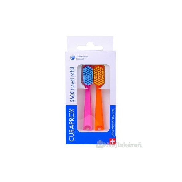 Curaprox CS 5460 Travel Refill náhradní hlavičky 2 ks