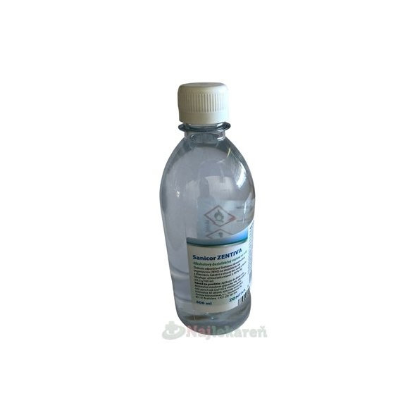 Sanicor Zentiva dezinfekční roztok na ruce 500 ml