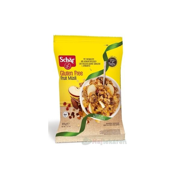 Schär Fruit Müsli bezlepkové 375 g