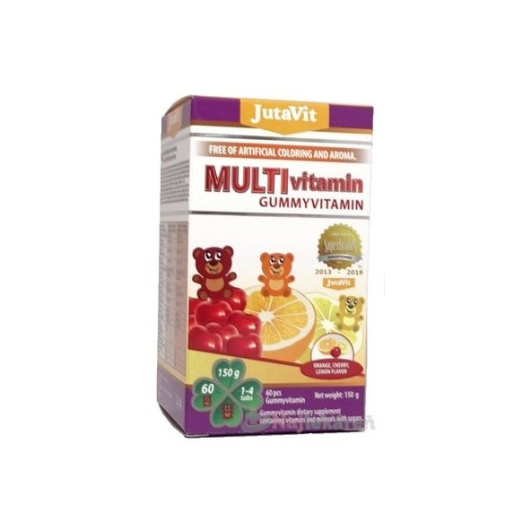 JutaVit Gumkáči Multivitamin Kids 60 gummies