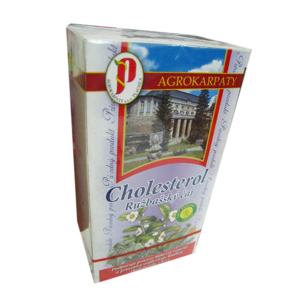AGROKARPATY Čaj cholesterol ružbašský 20x2 g