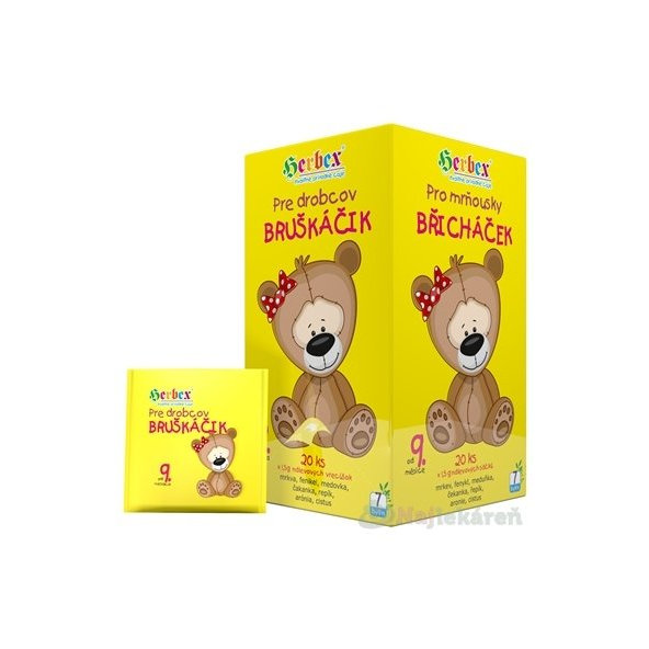 HERBEX Bruškáčik dětský čaj 20x1,5 g