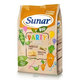 Sunar BIO křupky party mix hrášek mrkev 12m+ 45 g