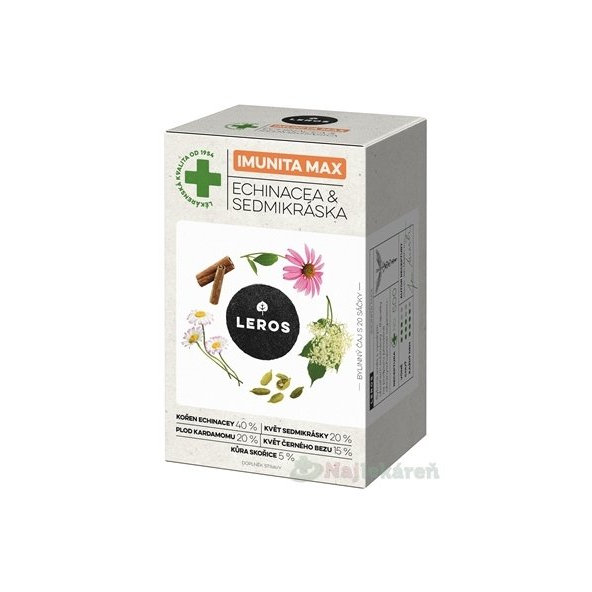 Leros Imunita Max echinacea a sedmikráska 20x1,2 g