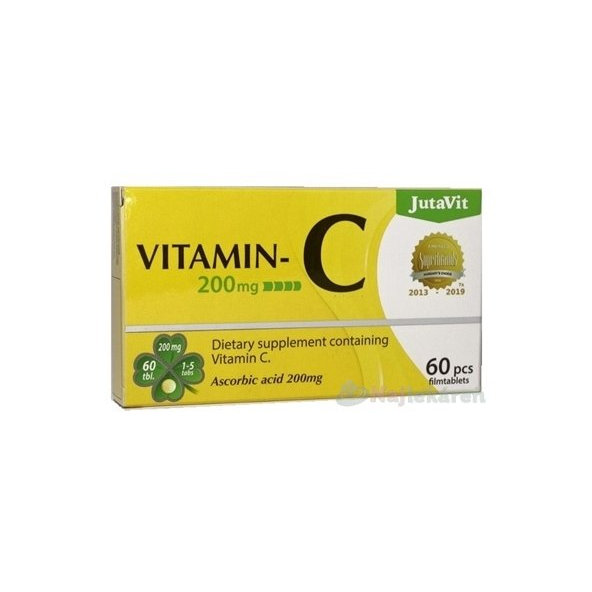 JutaVit vitamin C 200 mg 60 tablet