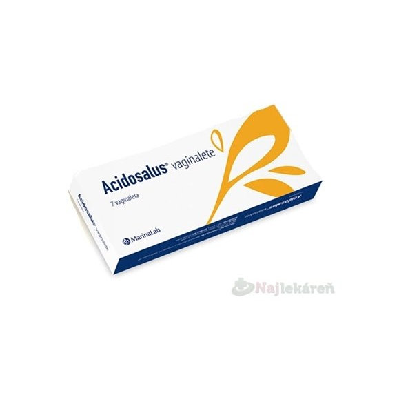 Acidosalus Vaginalete 7 vaginálních čípků