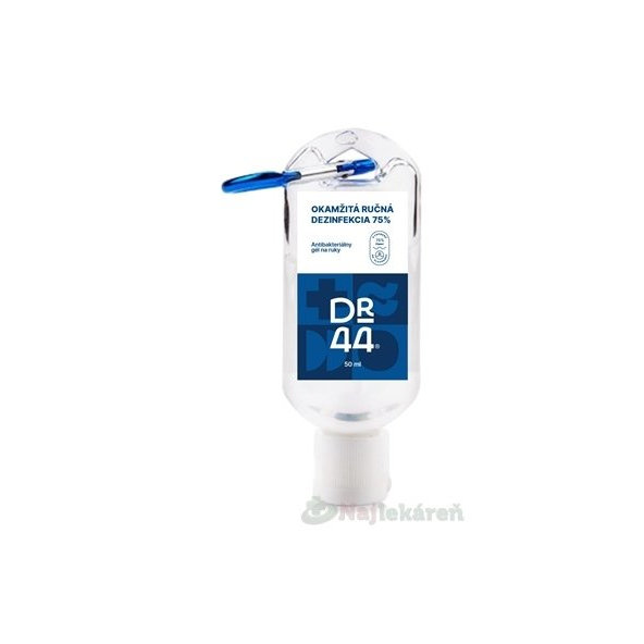 Dr.44 Okamžitá ruční dezinfekce gel s karabinou 50 ml