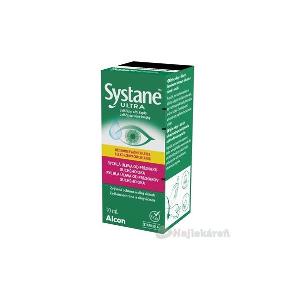 Systane Ultra bez konzervačních látek 10 ml