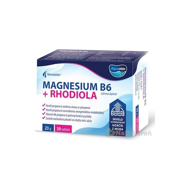 Noventis Magnesium B6 + Rhodiola 30 tablet