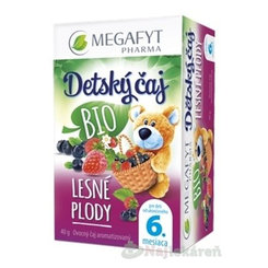 MEGAFYT BIO dětský čaj Lesní plody 20 sáčků