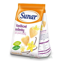 Sunar vanilkové sušenky 6m+ 175 g
