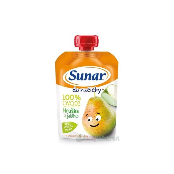 Sunar Do ručičky hruška jablko 4m+ 100 g