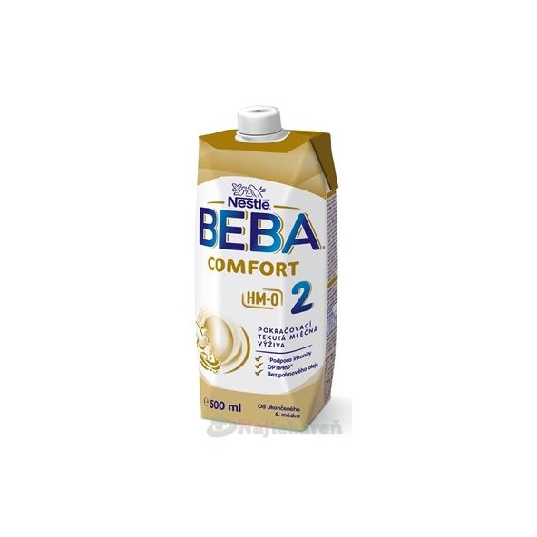 BEBA Comfort 2 HM-O Liquid následná mléčná výživa 500 ml