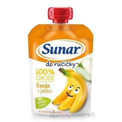 SUNAR Do ručičky banán jablko 4m+ 100 g