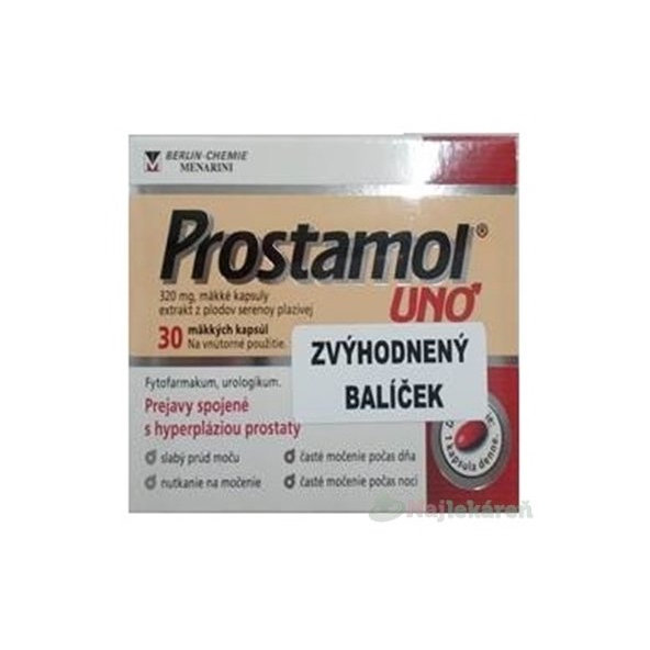 Prostamol Uno 320 mg 60+30 kapslí balíček
