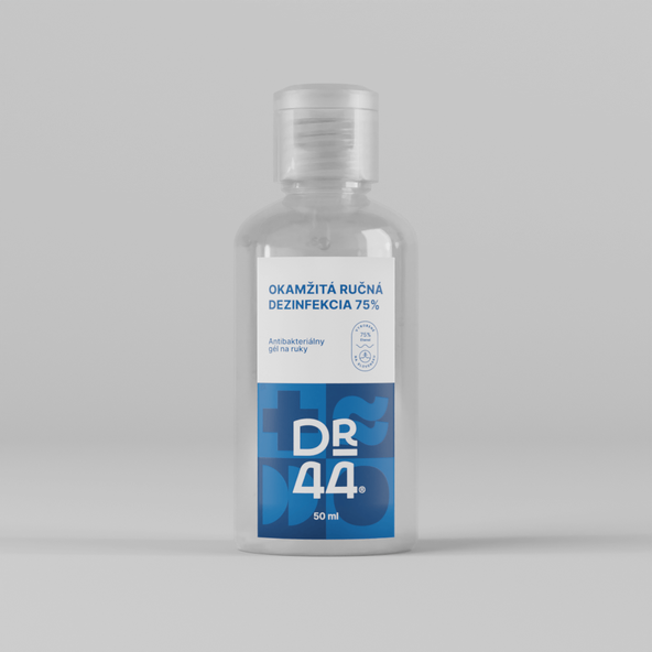 Dr.44 Okamžitá ruční dezinfekce gel 75% etanol 50 ml
