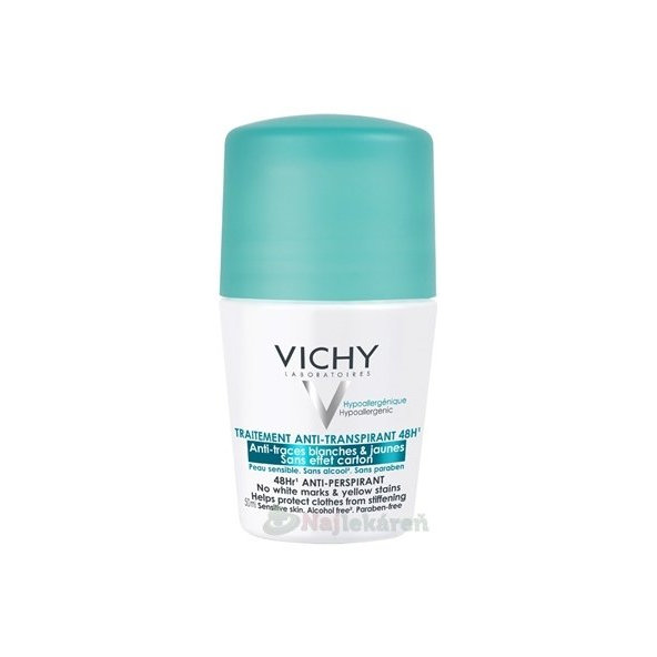 VICHY Deo Roll-on antiperspirant 48h 50 ml