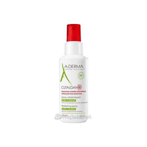 A-DERMA Cutalgan zklidňující sprej na podrážděnou pokožku 100 ml