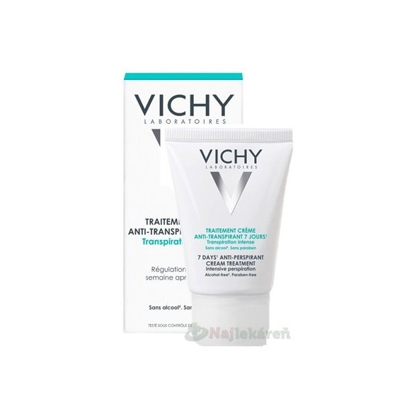 VICHY krémový antiperspirant 7 dní 30 ml